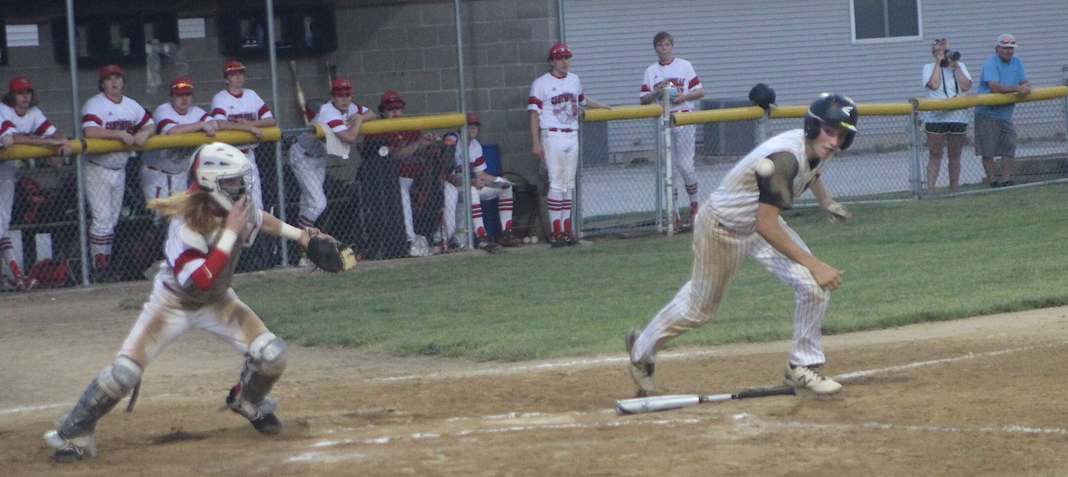The chase continues (4 column photo)